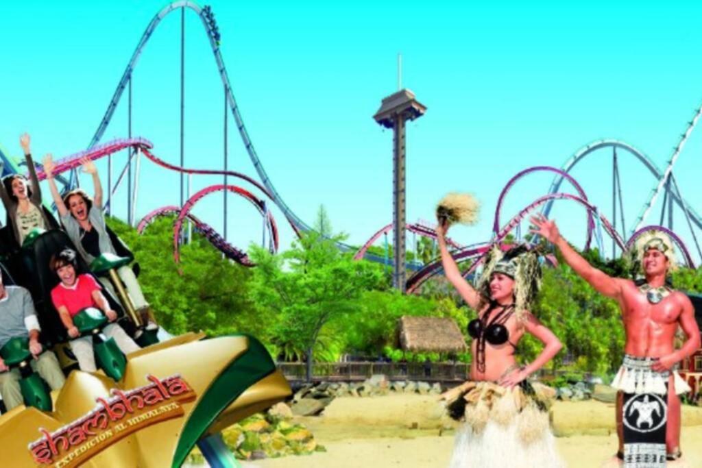 Appartamento 2Bd-Piscina-Playa-Port Aventura2 Salou Esterno foto